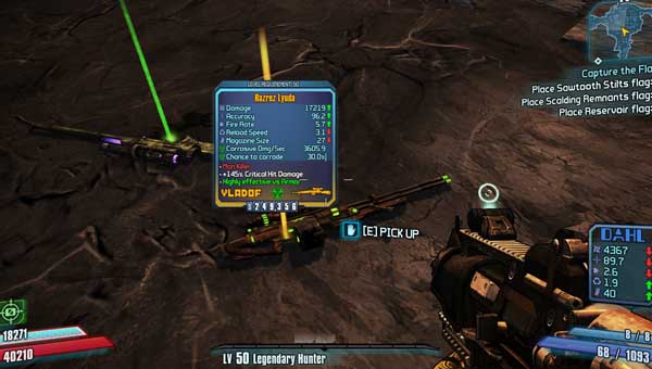 Borderlands 2 update vergroot de inventory