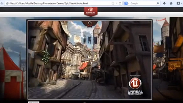 Unreal Engine 3 komt naar de browser