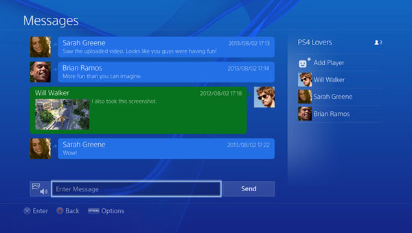 Nieuwe screenshots van de PlayStation 4-interface onthuld door Sony