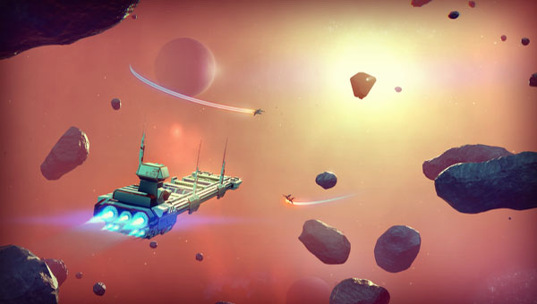 Hello Games onthult screenshots van No Man's Sky