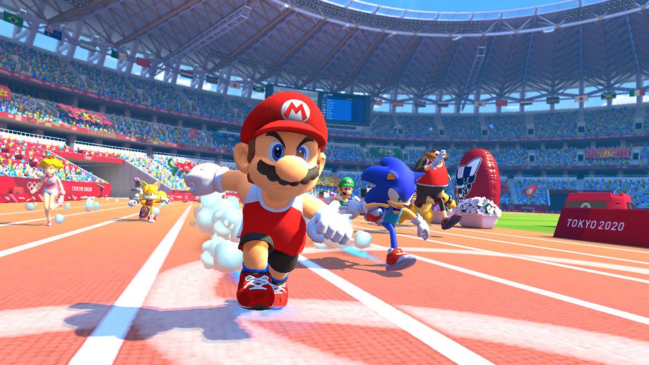 Mario Sonic At The Paris 2024 Olympic Games